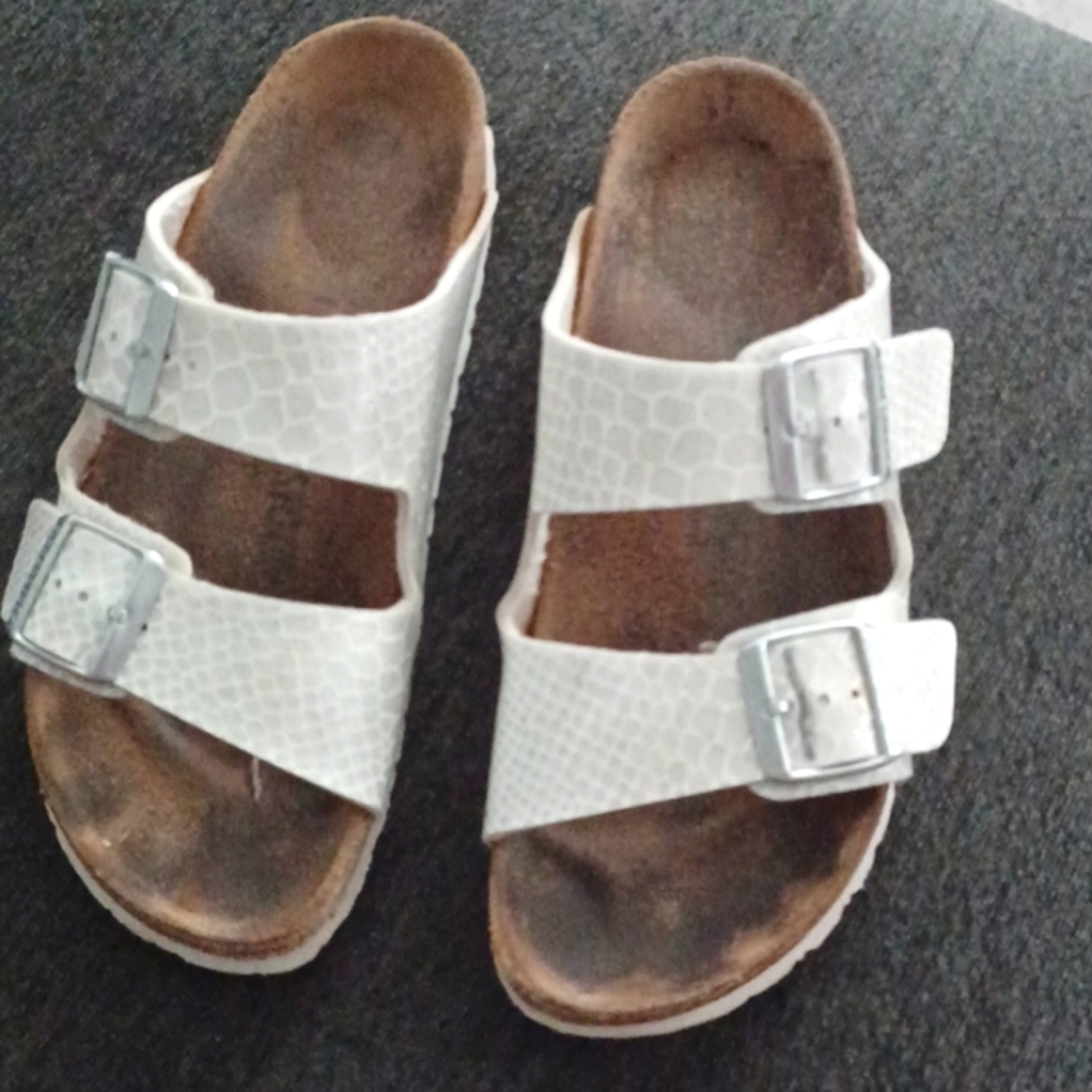Cream Birkenstock size 8.5